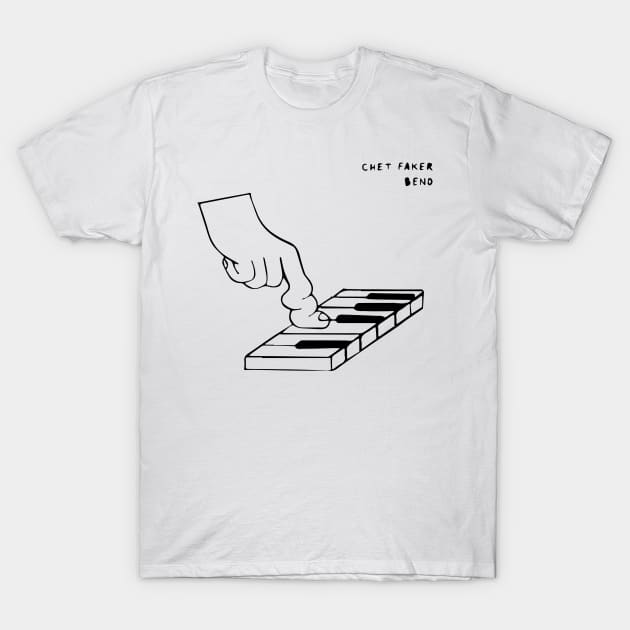 Chet Faker Bend T-Shirt by FaixaPreta